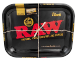 RAW Dreh Tablett Rolling Tray groß "RAW BLACK" ca. 34 x 28 x 2,5cm